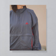 Lade das Bild in den Galerie-Viewer, Adidas Quarter Zip Trainingsjacke &quot;fleece lined&quot; 2002 grau, XL
