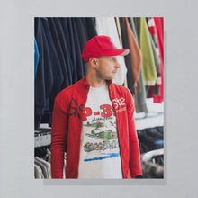 Lade das Bild in den Galerie-Viewer, Jerzees T-Shirt "P-39 Airacobra Team Davis" 1997, weiß, M
