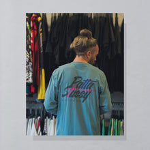 Lade das Bild in den Galerie-Viewer, Stüssy x Patta Longsleeve "Worldwide" Made in Mexico, blau, XXL schmal
