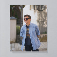 Lade das Bild in den Galerie-Viewer, Keya Europe T-Shirt &quot;World of Warcraft Warlords of Draenor&quot;, blau, L breit
