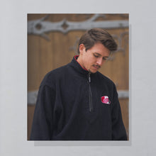 Lade das Bild in den Galerie-Viewer, Starter Half Zip Fleece &quot;Detroit Red Wings&quot;, schwarz, XL breit
