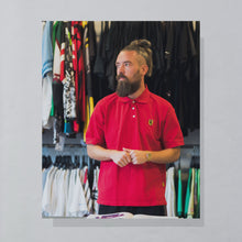 Lade das Bild in den Galerie-Viewer, Nice Man x Ferrari Poloshirt "Michael Schumacher" 1996, rot, L
