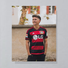 Lade das Bild in den Galerie-Viewer, Adidas Trikot "Bayer 04 Leverkusen Christoph Kramer" 2015, schwarz/rot, M
