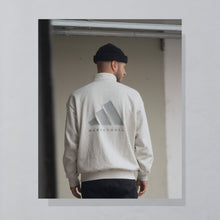 Lade das Bild in den Galerie-Viewer, Adidas Quarter Zip &quot;Basketball&quot; 2023, beige/grau, S/M breit
