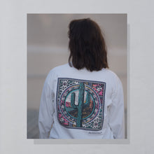 Lade das Bild in den Galerie-Viewer, Cotton Deluxe Longsleeve &quot;Arizona&quot; 90er Single Stitch Made in the USA, weiß, L/XL
