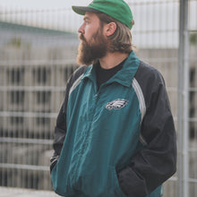 Lade das Bild in den Galerie-Viewer, NFL Jacke Philadelphia Eagles 00er, schwarz/grün, XL
