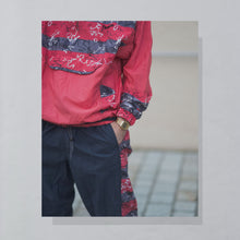 Lade das Bild in den Galerie-Viewer, Reebok Trainingshose dünn 90er, grau/rot, XL/XXL
