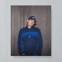 Lade das Bild in den Galerie-Viewer, Bootleg Nike Quarter Zip 90er, blau, XL/XXL
