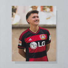 Lade das Bild in den Galerie-Viewer, Adidas Trikot "Bayer 04 Leverkusen Christoph Kramer" 2015, schwarz/rot, M
