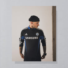 Lade das Bild in den Galerie-Viewer, Adidas Longsleeve/Trikot &quot;Chelsea Football Club&quot; 2008/09, schwarz, M
