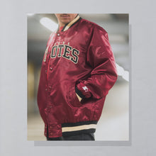 Lade das Bild in den Galerie-Viewer, Starter Satin Bomberjacke &quot;Arizona Coyotes&quot; 00er, rot, L/XL
