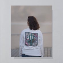 Lade das Bild in den Galerie-Viewer, Cotton Deluxe Longsleeve &quot;Arizona&quot; 90er Single Stitch Made in the USA, weiß, L/XL
