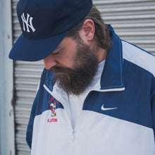 Lade das Bild in den Galerie-Viewer, Nike Trainingsjacke &quot;Cardinals&quot; 90er, blau/weiß, XL/XXL
