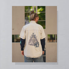 Lade das Bild in den Galerie-Viewer, Hemd 90er, grau, XL
