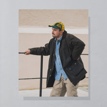 Lade das Bild in den Galerie-Viewer, Kentlin Wachsjacke 90er Made in Britan, braun, XXL
