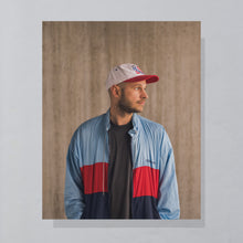 Lade das Bild in den Galerie-Viewer, Adidas Trainingsjacke 90er, blau/rot, L
