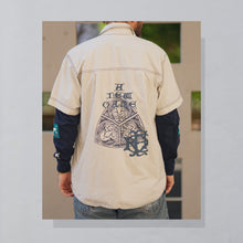 Lade das Bild in den Galerie-Viewer, Hemd 90er, grau, XL
