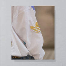 Lade das Bild in den Galerie-Viewer, Adidas Sweatshirt dünn &quot;München/Stockholm Olympia&quot; 80er, weiß, XL/XXL (tagged XL)
