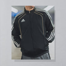 Lade das Bild in den Galerie-Viewer, Adidas Trainingsjacke 2010, schwarz, M/L
