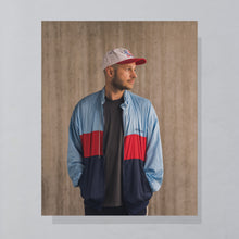 Lade das Bild in den Galerie-Viewer, Adidas Trainingsjacke 90er, blau/rot, L

