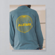 Lade das Bild in den Galerie-Viewer, Longsleeve &quot;VINTAGE ALLSTARS&quot; 00er, blau, L
