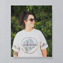 Lade das Bild in den Galerie-Viewer, T-Shirt "Adidas bootleg" 90er, beige, XL
