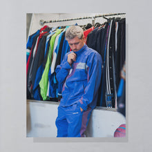 Lade das Bild in den Galerie-Viewer, Adidas Trainingsjacke 80er/90er, lila, XL
