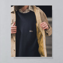 Lade das Bild in den Galerie-Viewer, Carlo Colucci Strickpullover 80er Made in West Germany, blau, XL
