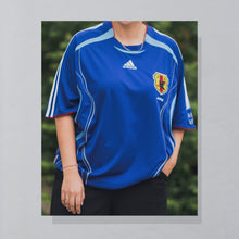 Lade das Bild in den Galerie-Viewer, Adidas Trikot &quot;Nationalmannschaft Japan&quot; 2005, blau, XL
