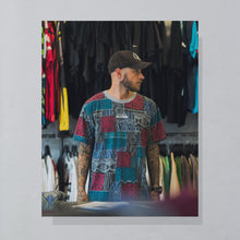 Lade das Bild in den Galerie-Viewer, Trigema T-Shirt "Vintage Allstars" 80er Made in West Germany, mehrfarbig, L
