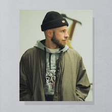 Lade das Bild in den Galerie-Viewer, Gino Di Roma Jacke mit Schulterpolstern dünn - 100% Seide - 90er, grau/braun, XL
