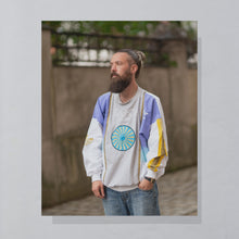 Lade das Bild in den Galerie-Viewer, Adidas Sweatshirt dünn &quot;München/Stockholm Olympia&quot; 80er, weiß, XL/XXL (tagged XL)
