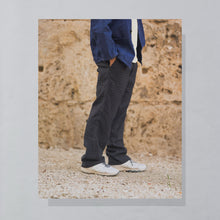 Lade das Bild in den Galerie-Viewer, Arbeitsjacke "herringbone" 70er/80er, blau, L
