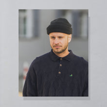 Lade das Bild in den Galerie-Viewer, Scandinavian Golfer Strickpullover &quot;double layer&quot; 90er made in Schweden, blau, M/L
