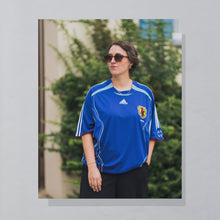 Lade das Bild in den Galerie-Viewer, Adidas Trikot &quot;Nationalmannschaft Japan&quot; 2005, blau, XL
