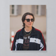 Lade das Bild in den Galerie-Viewer, Adidas Trainingsjacke 2004, schwarz, L/XL
