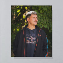 Lade das Bild in den Galerie-Viewer, Cal Cru T-Shirt dick "Rhode Island" 90er Made in the USA single stitch, blau, XL
