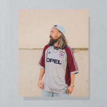 Lade das Bild in den Galerie-Viewer, Adidas Trikot "FC Bayern München Stefan Effenberg Champions League" 1998-99 Made in England climalite, grau, XXL
