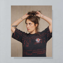 Lade das Bild in den Galerie-Viewer, Salem T-Shirt &quot;Chicago Bulls&quot; Made in the USA Single Stitch 90er, schwarz, L
