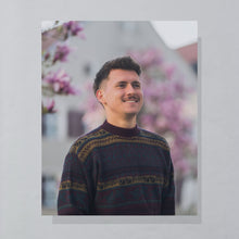 Lade das Bild in den Galerie-Viewer, New Fast Strickpullover 90er, mehrfarbig, M
