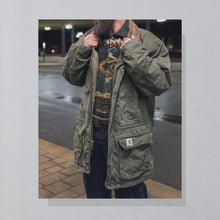 Lade das Bild in den Galerie-Viewer, Carhartt Jacke/Parka &quot;barn-/hunting jacket&quot; blanket lined 90er, grün, XXL
