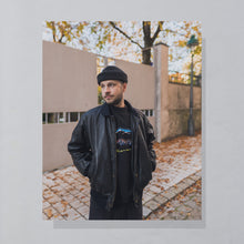 Lade das Bild in den Galerie-Viewer, Chevignon Jacke &quot;Aviator Jacket 100% Leder&quot; 80er/90er, schwarz, M
