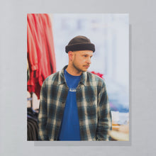 Lade das Bild in den Galerie-Viewer, Fruit of the Loom Longsleeve "Vintage Allstars", blau, M
