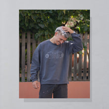 Lade das Bild in den Galerie-Viewer, Diesel Sweatshirt 90er Made in Italy, grau, XL
