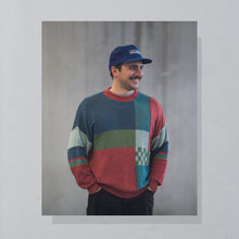 Lade das Bild in den Galerie-Viewer, Pit Hayet Strickpullover 90er, mehrfarbig, L
