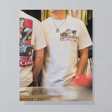 Lade das Bild in den Galerie-Viewer, Oneita Power T T-Shirt "Anaheim Racing Off-Road" 1995 Made in the USA single stitch, grau/weiß, L
