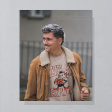 Lade das Bild in den Galerie-Viewer, Casa Veneta Jacke &quot;Wildleder&quot; Made in Italy 90er, braun, L
