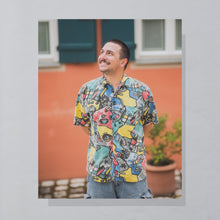 Lade das Bild in den Galerie-Viewer, Blue Bay Hemd 90er, mehrfarbig, XL

