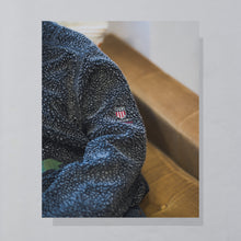 Lade das Bild in den Galerie-Viewer, Gant USA Quarter Zip Fleece &quot;rugger Fleece&quot; 90er Made in Portugal, grau, XL
