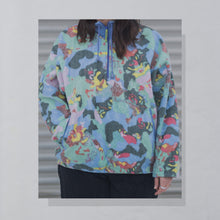 Lade das Bild in den Galerie-Viewer, Adidas Quarter Zip Fleece 90er, mehrfarbig, L/XL

